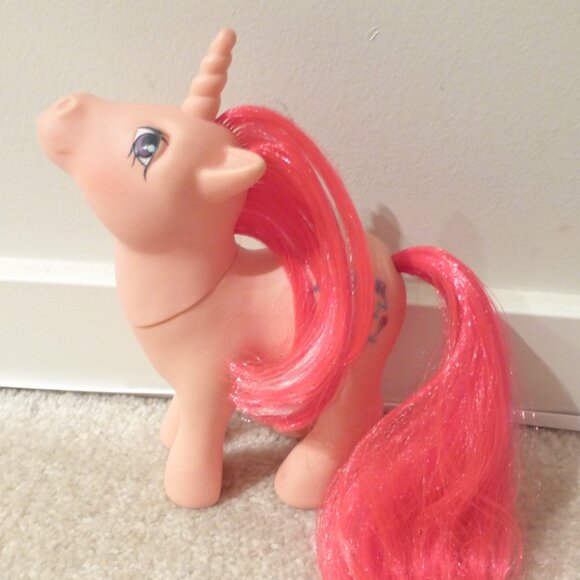 MY LITTLE PONY HASBRO Vintage G1 Skyflier unicorn pony 1984 - Picture 11 of 14